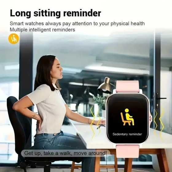 copy of Reloj inteligente actualizado de 4,7 cm con pantalla táctil completa, marcación y respuesta de llamadas, llamadas inal