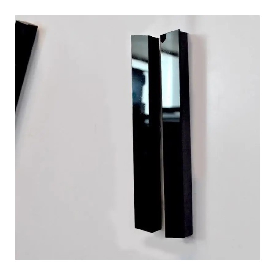 Reloj Pared DIY Horas 3D Grande hasta 130 cm. diametro Negro Moderno A