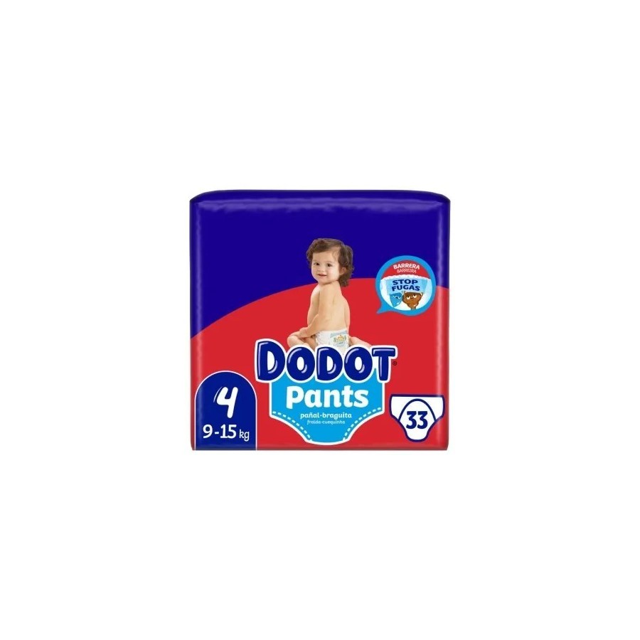 Pañales Dodot Pants Talla 4 33 Uds Dodot Pants