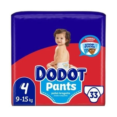 Pañales Dodot Pants Talla 4 33 Uds Dodot Pants