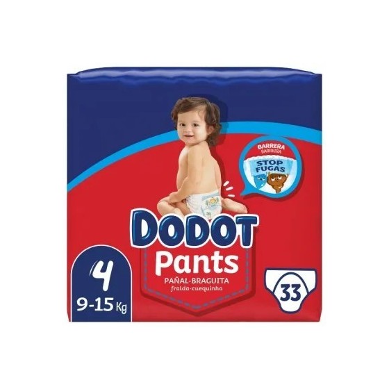 Pañales Dodot Pants Talla 4 33 Uds Dodot Pants
