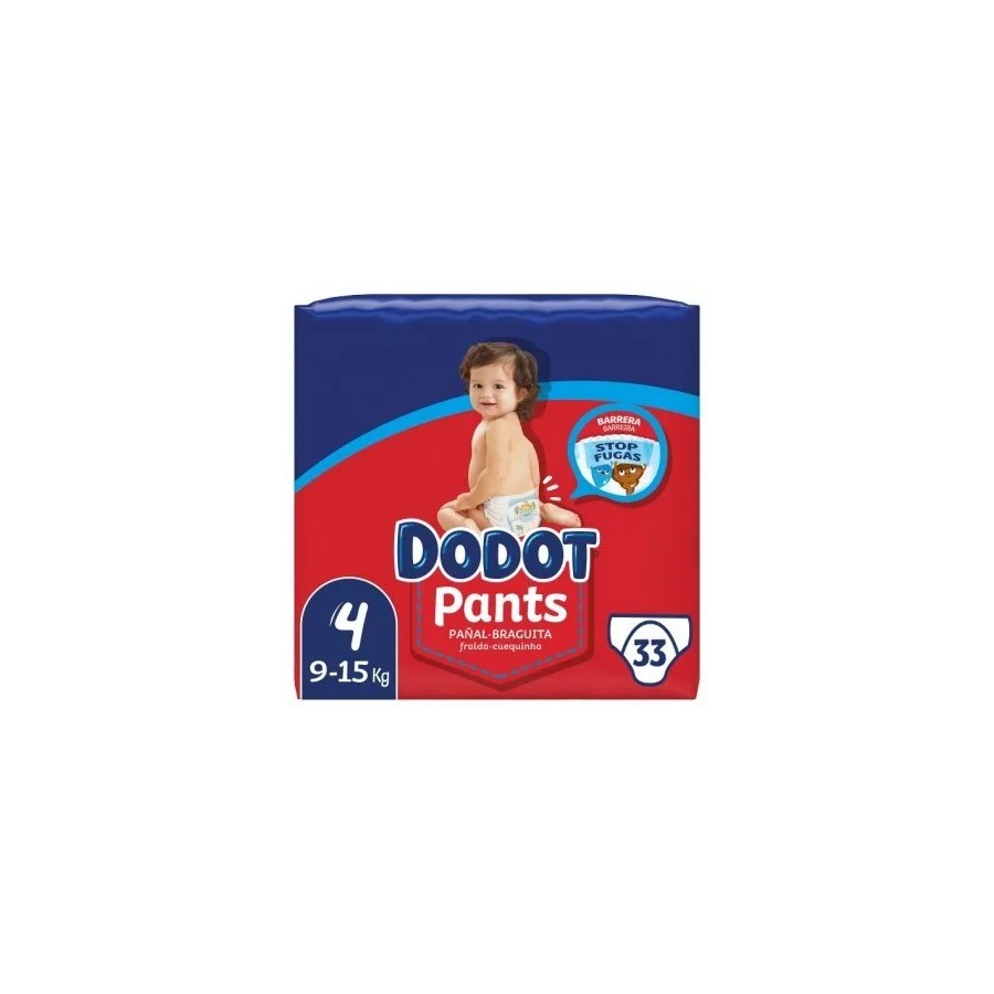 Pañales Dodot Pants Talla 4 33 Uds Dodot Pants