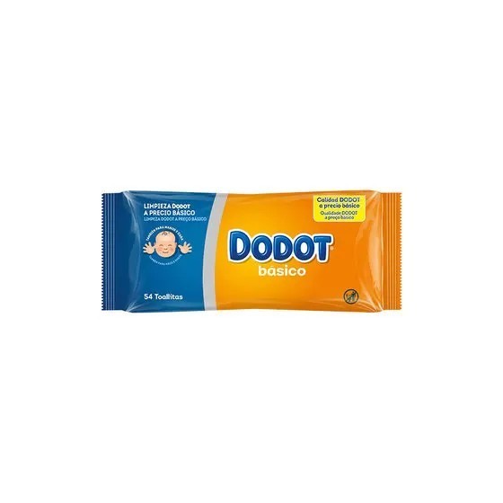Toallitas DODOT Básico PACK ahorro de 16 paquetes de 54 unidades 864 t Toallitas DODOT Básico PACK ahorro de 16 paquetes de 54 unidades 864 t