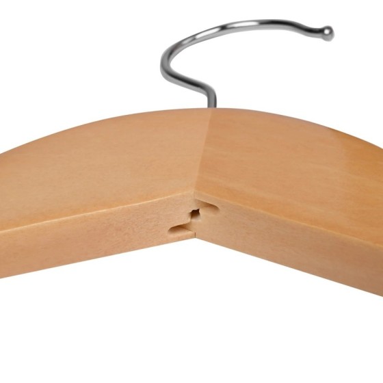 T-LoVendo - Juego de 20 Perchas, Percha de Madera Maciza, Set de 20 Pe T-LoVendo - Juego de 20 Perchas, Percha de Madera Maciza, Set de 20 Pe