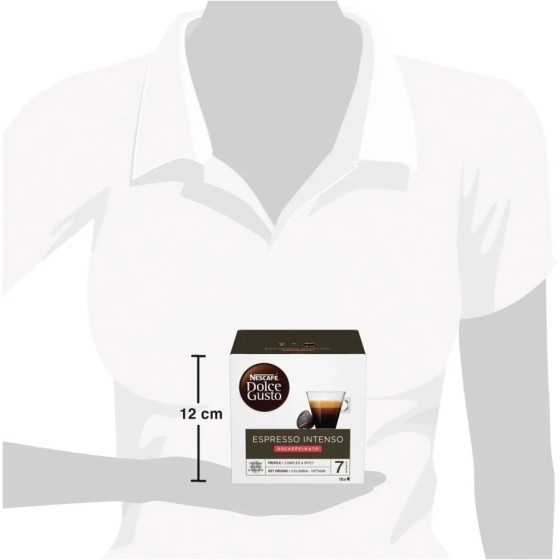 NESCAFÉ Dolce Gusto Espresso Intenso Descafeinado - x3 pack de 16 cáps
