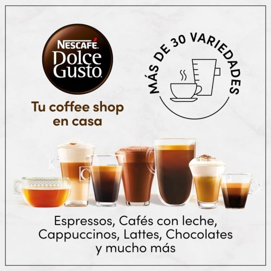 NESCAFÉ Dolce Gusto Espresso Intenso Descafeinado - x3 pack de 16 cáps