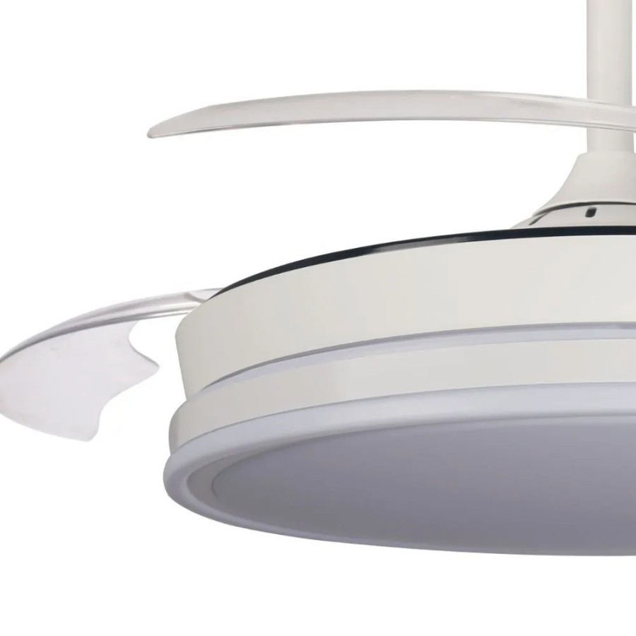 Akunadecor - Ventilador de techo modelo PITIJOPO blanco motor DC 6 vel