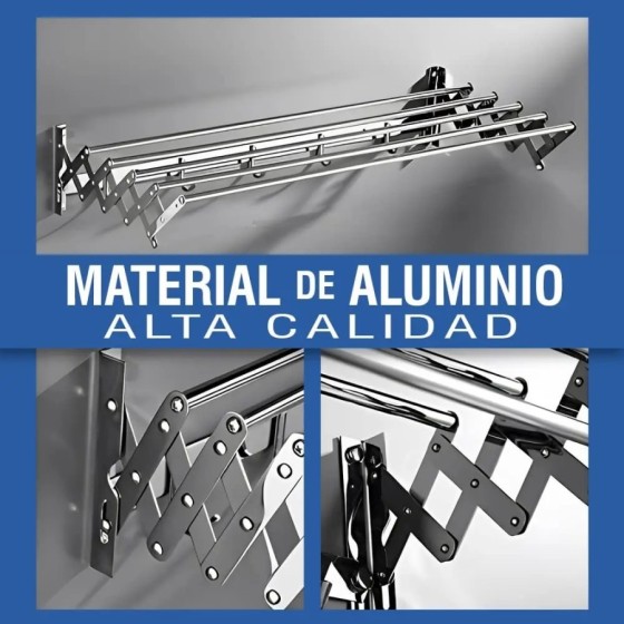 JUPPLIES Tendedero Extensible 100/120/140/160cm - Tendedero Plegable d