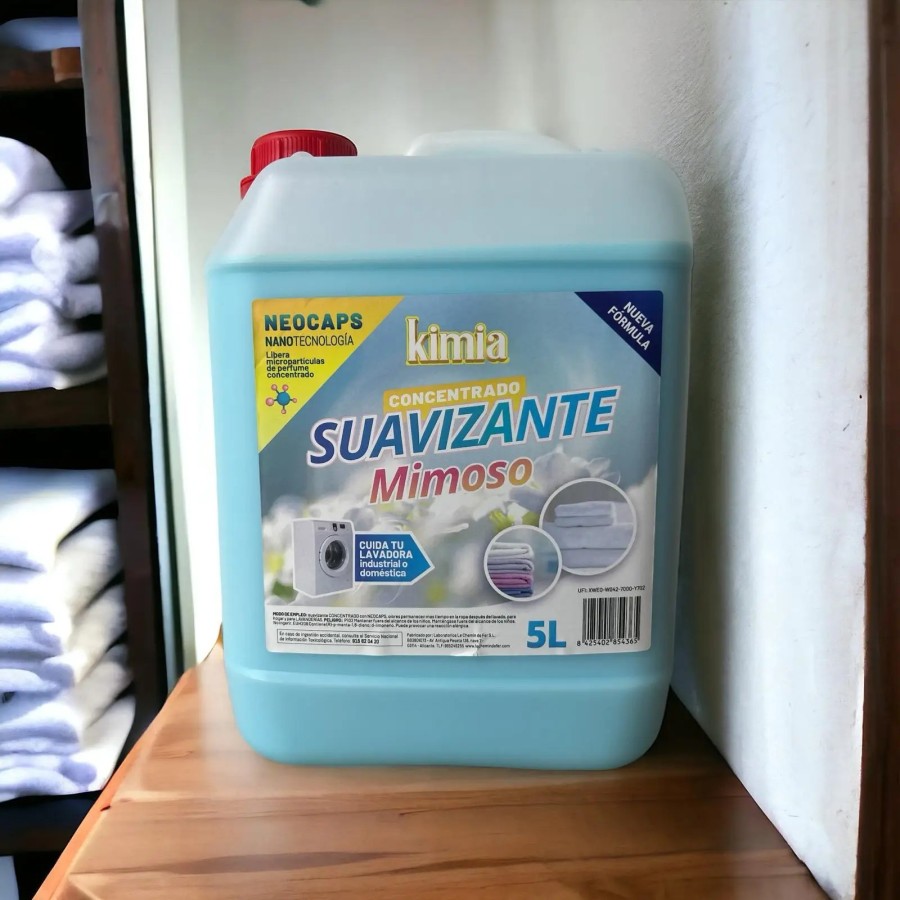 SUAVIZANTE CONCENTRADO KIMIA SPRING BLOOM 4,8Kg 90LAVADOS