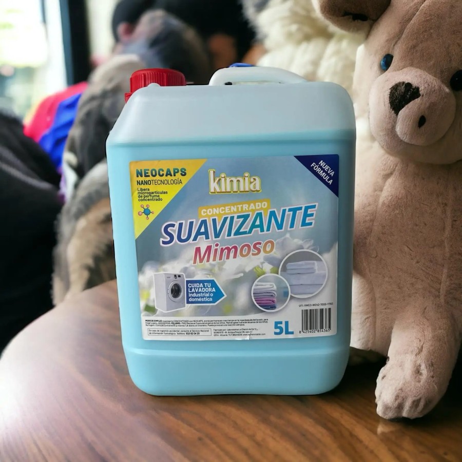 SUAVIZANTE CONCENTRADO KIMIA SPRING BLOOM 4,8Kg 90LAVADOS