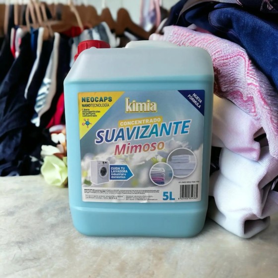 SUAVIZANTE CONCENTRADO KIMIA SPRING BLOOM 4,8Kg 90LAVADOS