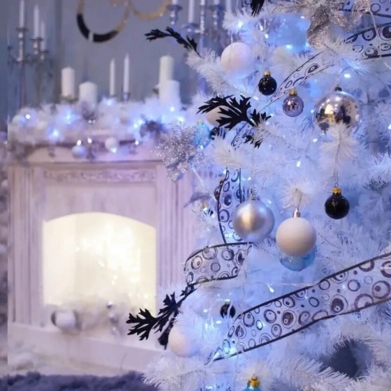 Árbol de Navidad Verde y Blanco CALIDAD PRECIO INSUPERABLE 120 A 240 C