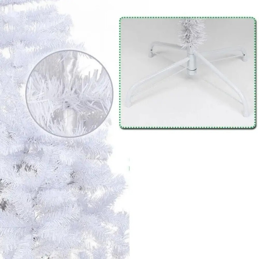 Árbol de Navidad Verde y Blanco CALIDAD PRECIO INSUPERABLE 120 A 240 C