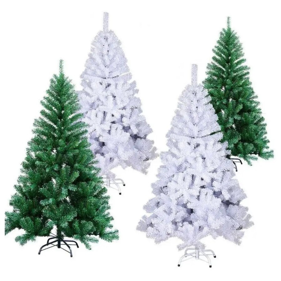 Árbol de Navidad Verde y Blanco CALIDAD PRECIO INSUPERABLE 120 A 240 C