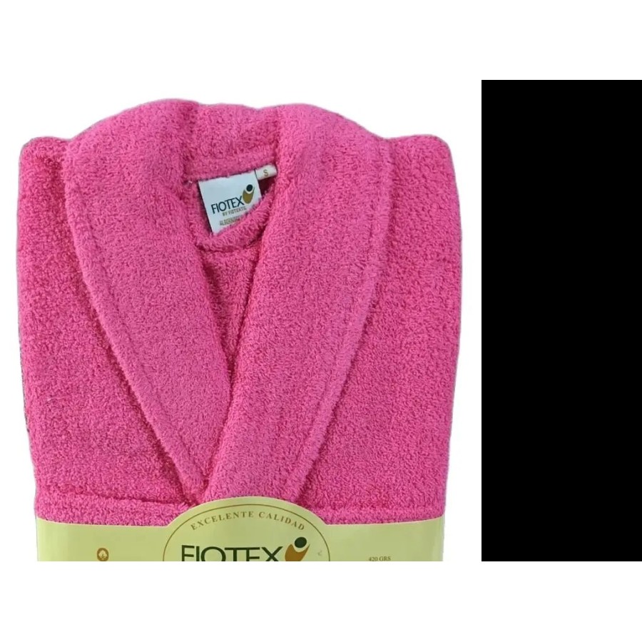 Albornoz de Baño 100 Algodón 420gr. Sin Capucha, Extrasuave y absorven