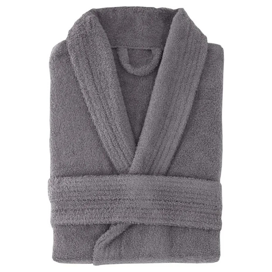 Albornoz de Baño 100 Algodón 420gr. Sin Capucha, Extrasuave y absorven
