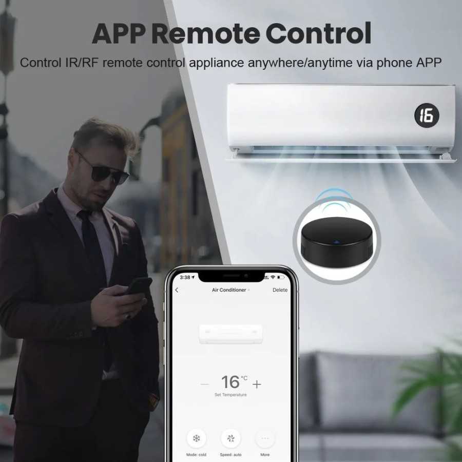 Mando a distancia IR Mini Tuya, Wifi, controlador infrarrojo para Smar
