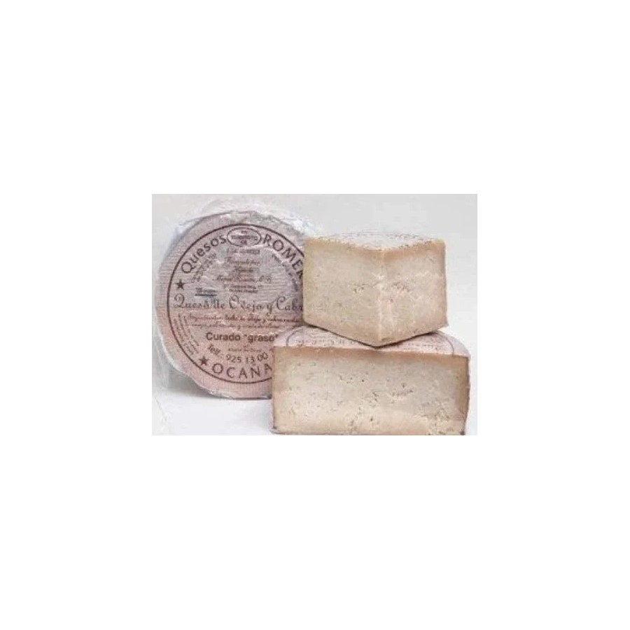 QUESO ROMERO OCAÑA para paladares exquisitos, graso, mantecoso, con pi