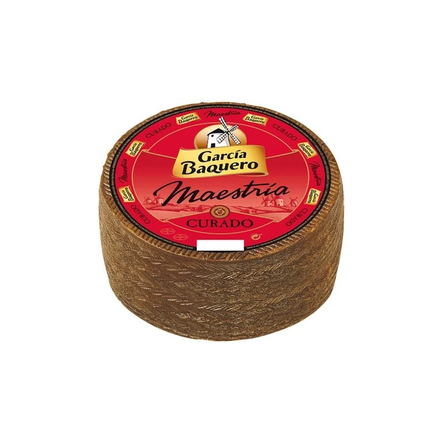 QUESO CURADO GARCIA BAQUERO KG 3 - 3.3KG PIEZA ENTERO QUESO CURADO GARCIA BAQUERO KG 3 - 3.3KG PIEZA ENTERO