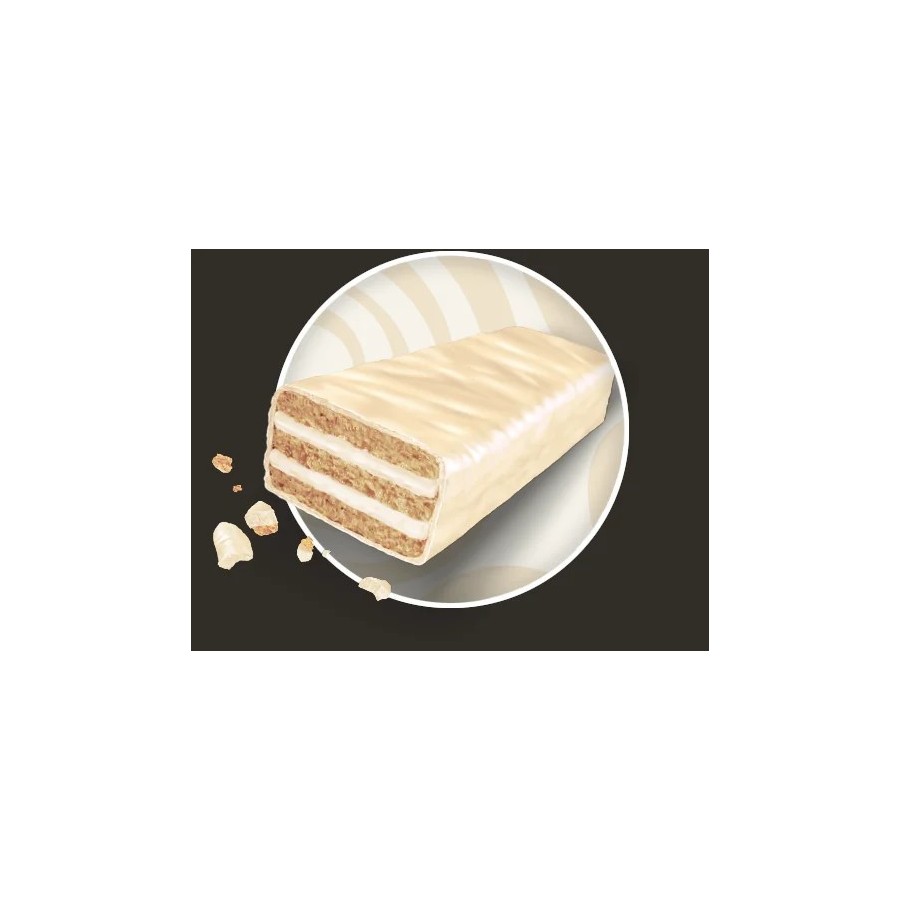 Barrita de barquillo cubierta de chocolate blanco HUESITOS Valor 56 ud