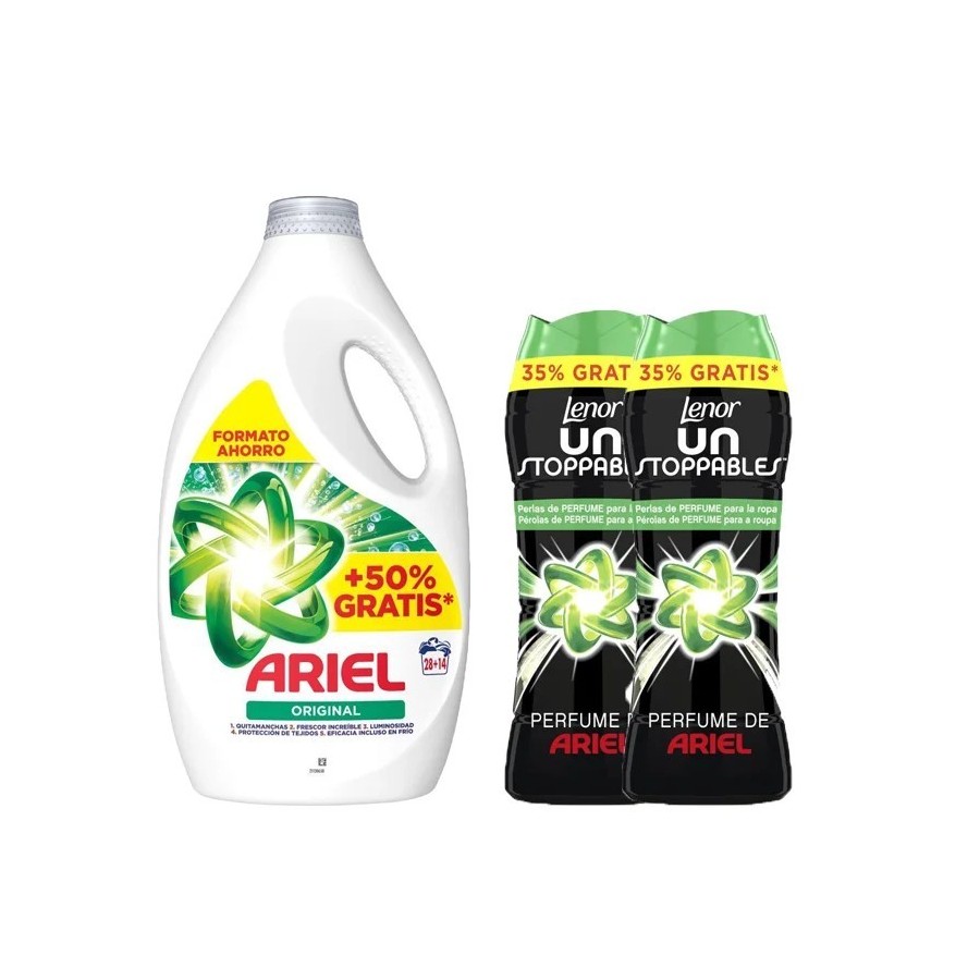 Ariel Original Detergente Líquido 42 Lavados o 84 Lavados : Jabón Con 