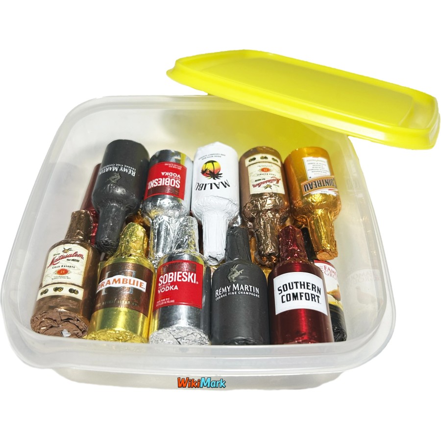 Botellitas de Chocolate Rellenas de Licor - Nueva Edición 2024 Con Nue