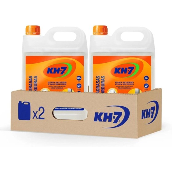 KH-7 Quitagrasas Profesional - Garrafa 5 o 10 Litros - 2 Unidades o 1 Unid. - Elimina sin esfuerzo la grasa y suciedad más incru