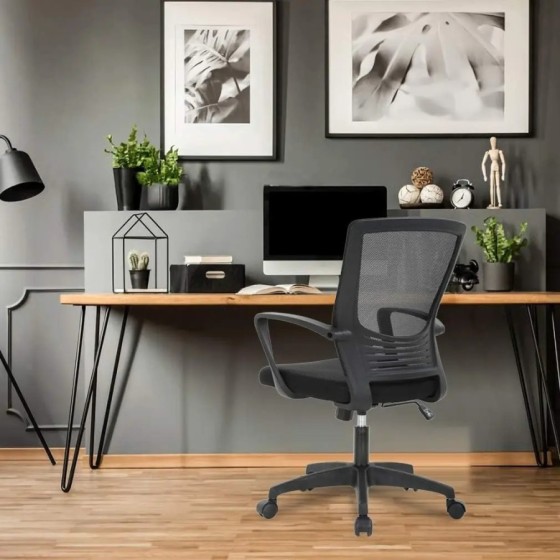 T-LoVendo - Silla de oficina o escritorio ergonómica con soporte lumba T-LoVendo - Silla de oficina o escritorio ergonómica con soporte lumba