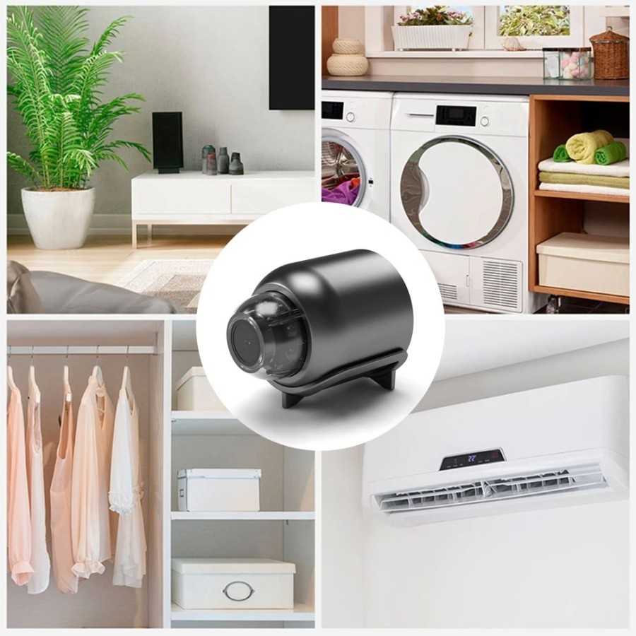 Mini cámara WiFi 720P, Detector de sonido incluido, Control por aplica