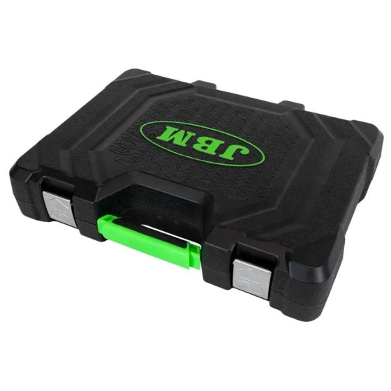 JBM 54038 Maletín de herramientas de 94 piezas con vasos hexagonales c