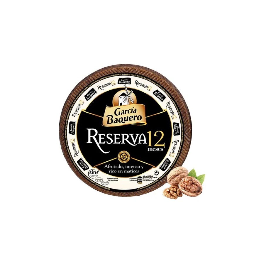 QUESO RESERVA GARCIA BAQUERO KG 3 KILO
