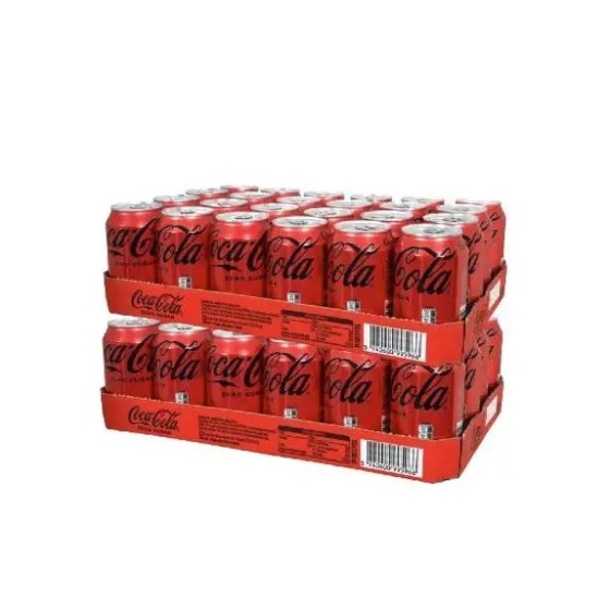 Cocacola Sabor cero zero 33cl Lata caja 48 total 15.84L Cocacola Sabor cero zero 33cl Lata caja 48 total 15.84L