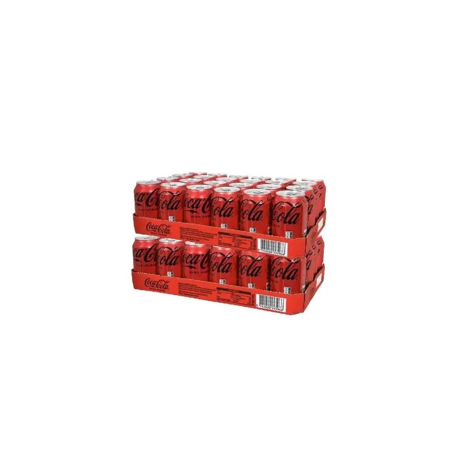 Cocacola Sabor cero zero 33cl Lata caja 48 total 15.84L Cocacola Sabor cero zero 33cl Lata caja 48 total 15.84L