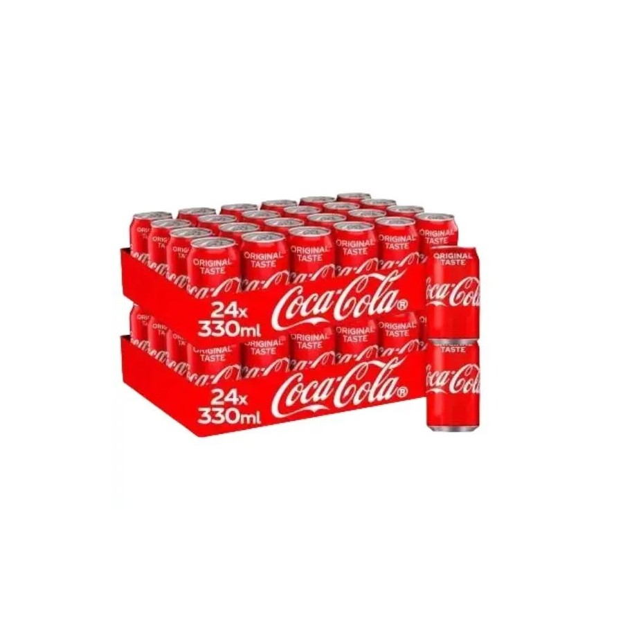 Cocacola Sabor cero zero 33cl Lata caja 48 total 15.84L 