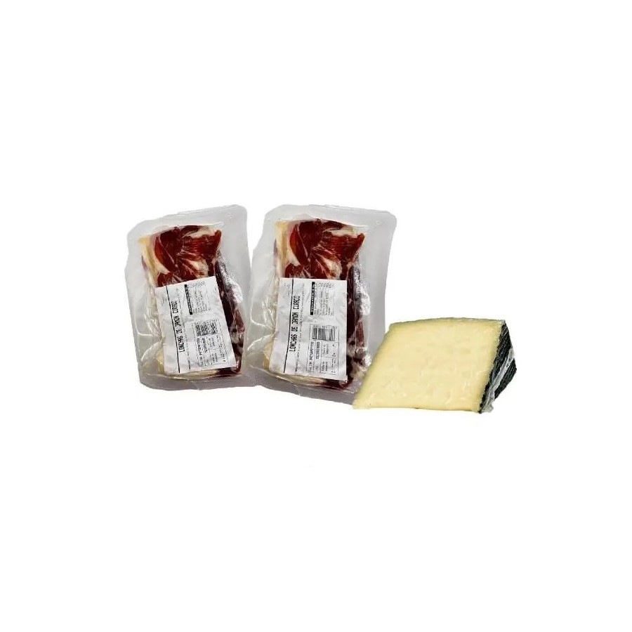 LONCHAS DE JAMON CURADO GRAN RESERVA LA JAULA 1 KILO APROX SERRANO + Q