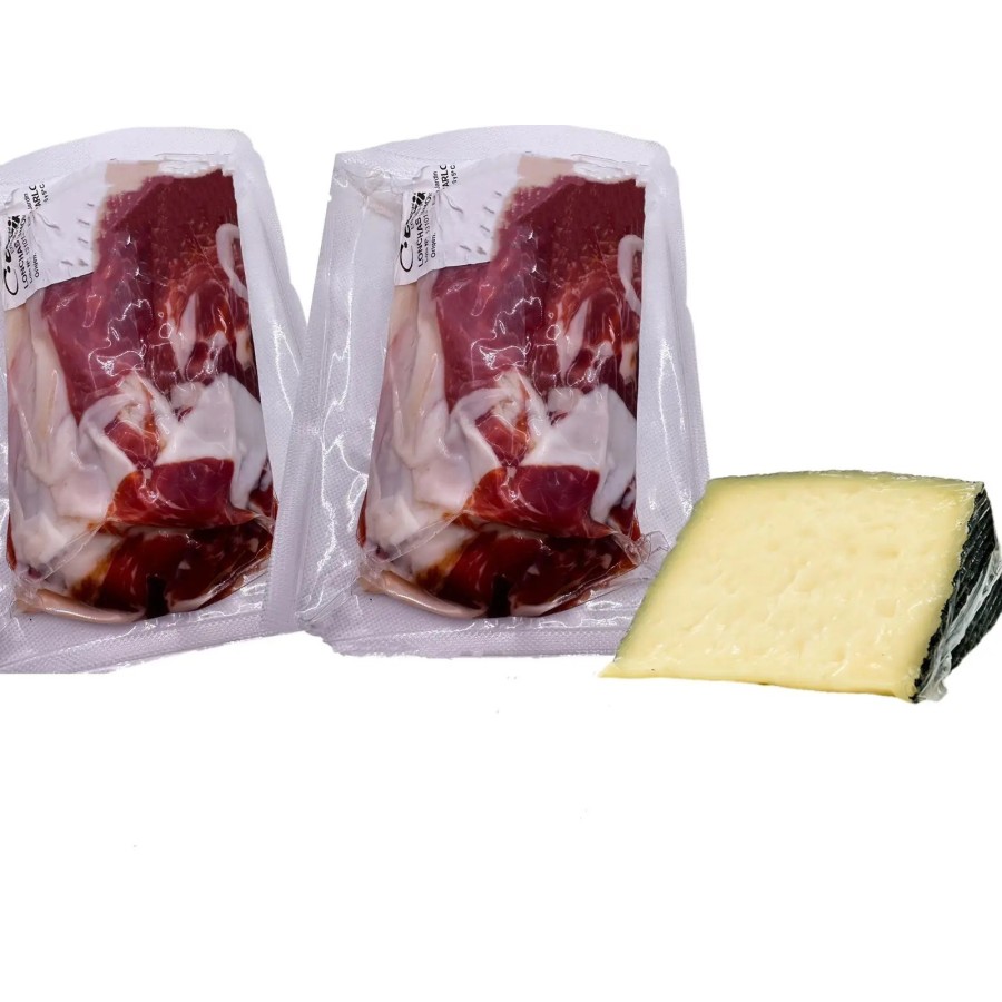 LONCHAS DE JAMON CURADO GRAN RESERVA LA JAULA 1 KILO APROX SERRANO + Q