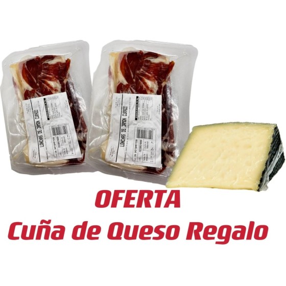 LONCHAS DE JAMON CURADO GRAN RESERVA LA JAULA 1 KILO APROX SERRANO + Q