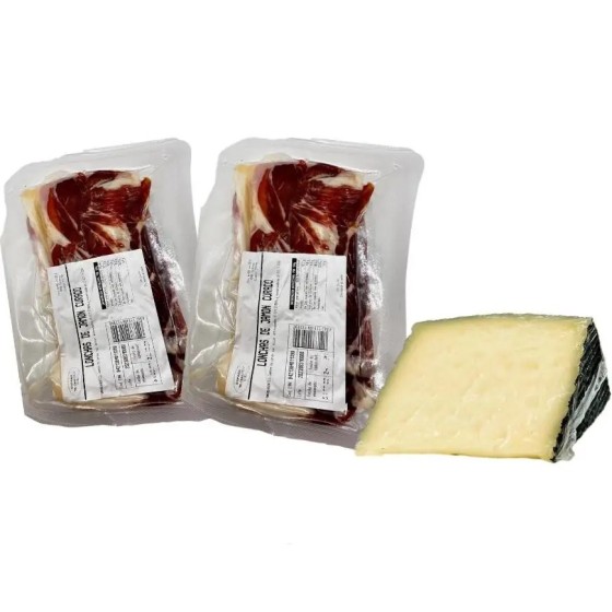 SUPER OFERTA SURTIDO DE JAMON IBERICO CURADO CON QUESO