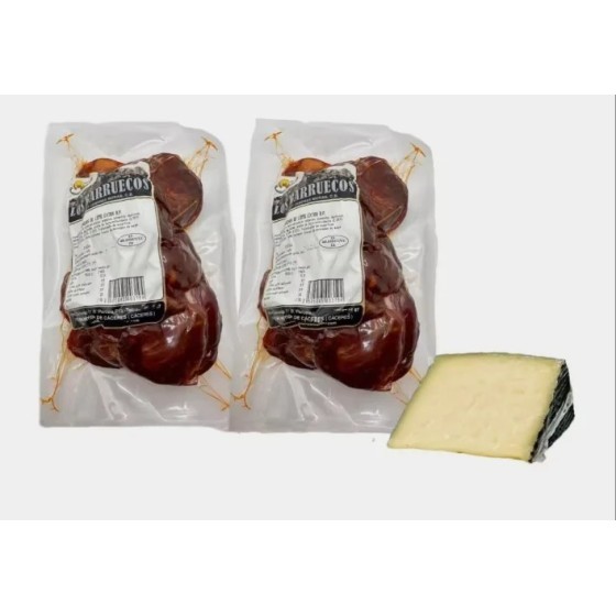 SUPER OFERTA SURTIDO DE JAMON IBERICO CURADO CON QUESO