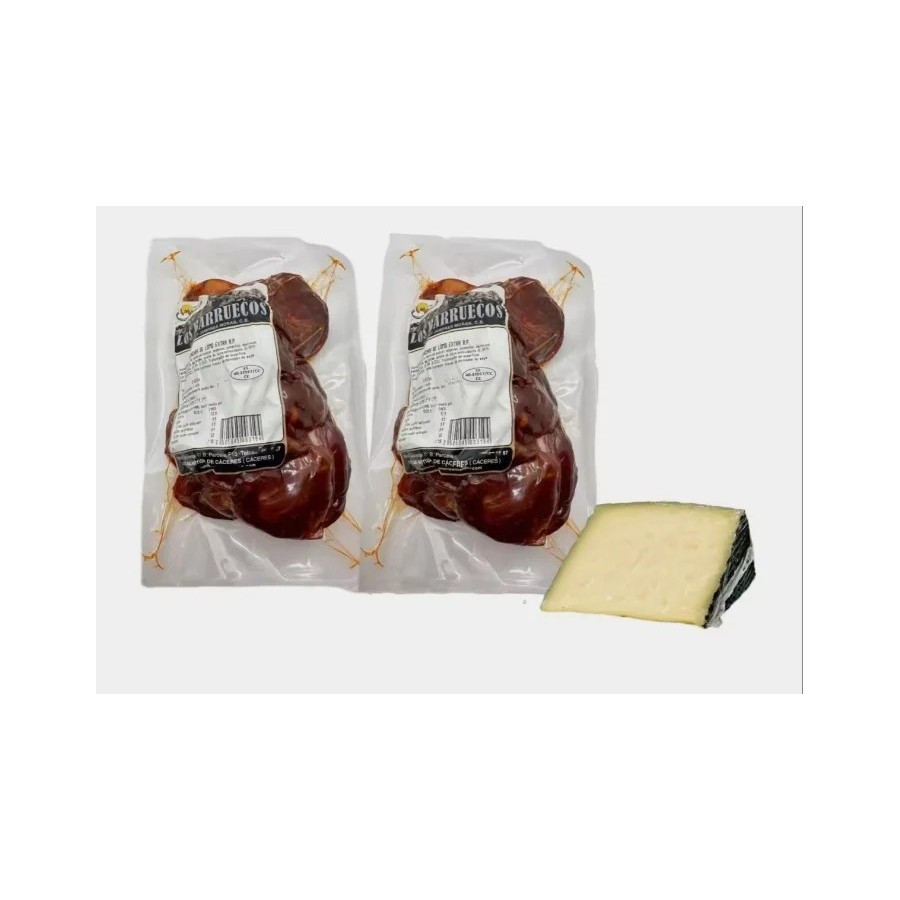 SUPER OFERTA SURTIDO DE JAMON IBERICO CURADO CON QUESO