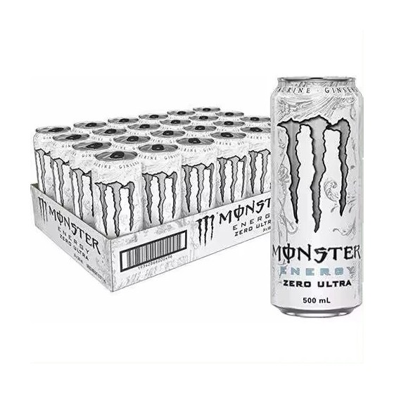 MONSTER ENERGY Ultra White Bebida energética sin azúcar,Mango Loco Beb