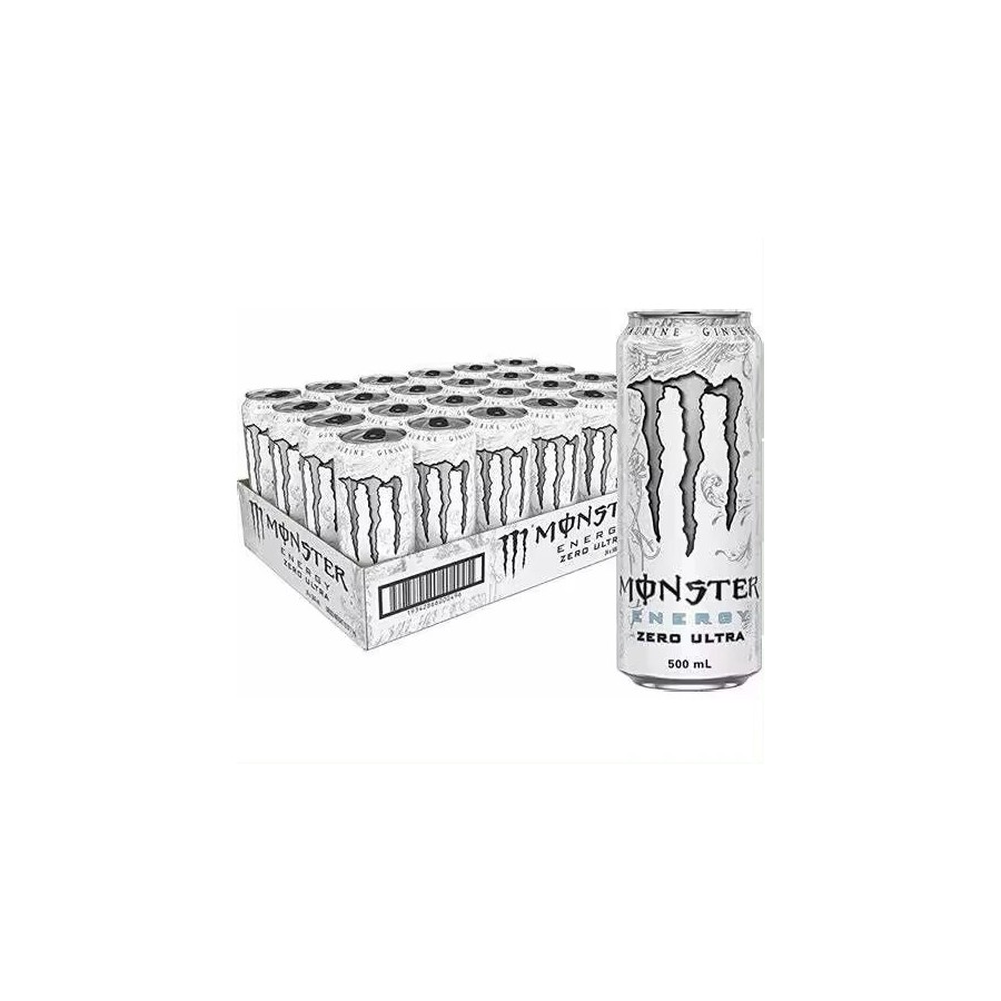 MONSTER ENERGY Ultra White Bebida energética sin azúcar,Mango Loco Beb