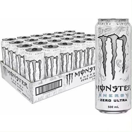 MONSTER ENERGY Ultra White Bebida energética sin azúcar,Mango Loco Bebida energética ,Original Bebida energética,Juiced Monarch,