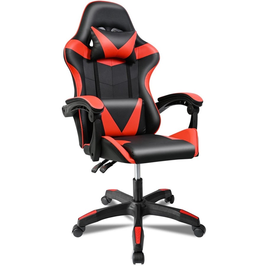 T-LoVendo Silla Gaming Ergonómica Escritorio para Videojuego, Ordenado