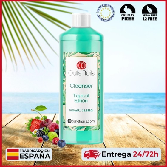 Cleaner Limpiador 1000ml con Tropical Edition | Elimina la capa pegajo