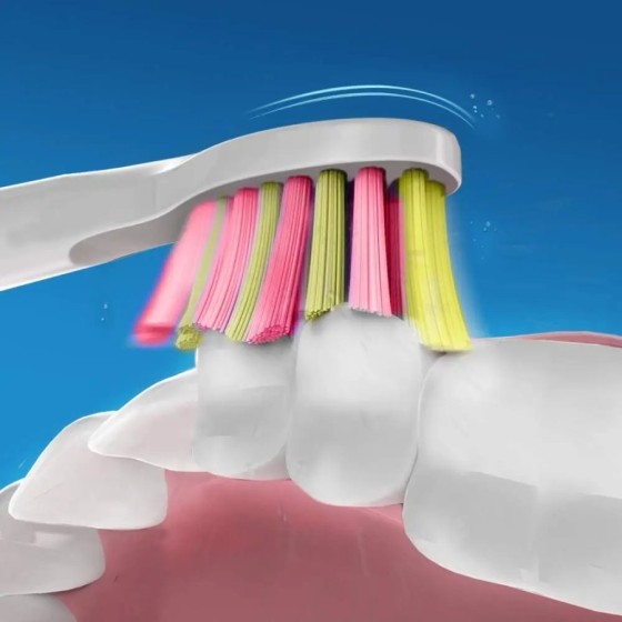 Fairywill-cabezales de repuesto para cepillo de dientes eléctrico, jue