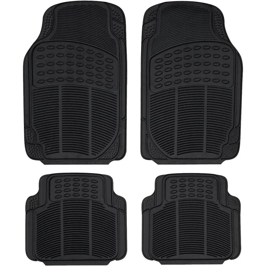 GREATOOL Set de 4 Alfombrillas de Coche, Universales para Coche, Alfom