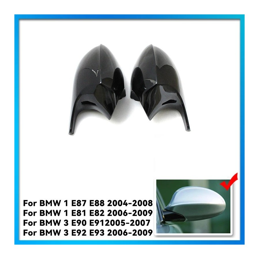 Tapa de espejo retrovisor lateral, accesorios de coche para BMW E90, E
