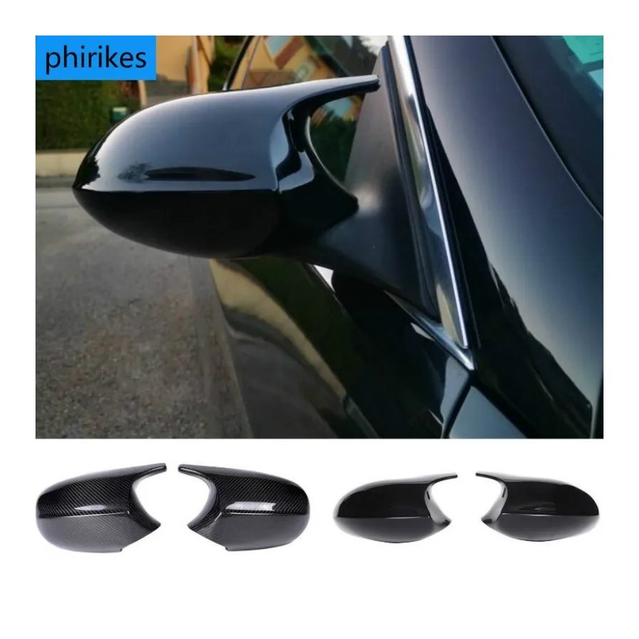 Tapa de espejo retrovisor lateral, accesorios de coche para BMW E90, E