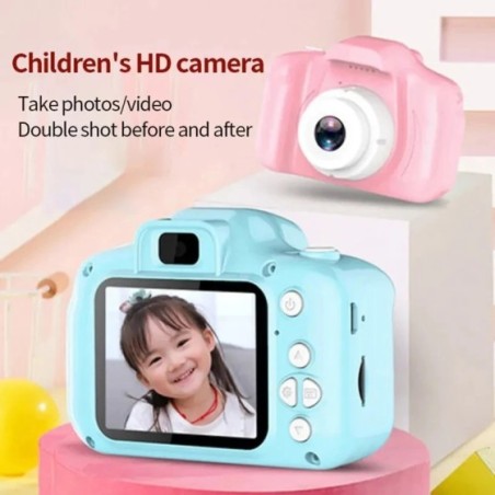 Mini cámara Digital X2 para niños, puede tomar fotos, vídeo HD, cámara pequeña, fotografía, regalo de cumpleaños, juguetes para 